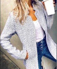 Stylish Grey Trench Coat