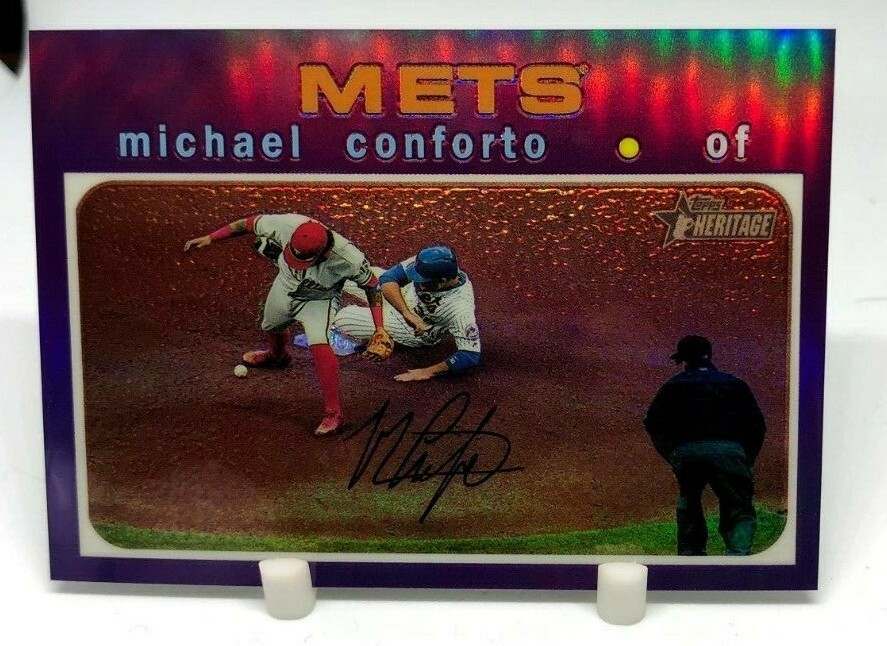 2020 Topps Heritage Purple Chrome Hot Box Baseball Cards U You Pick