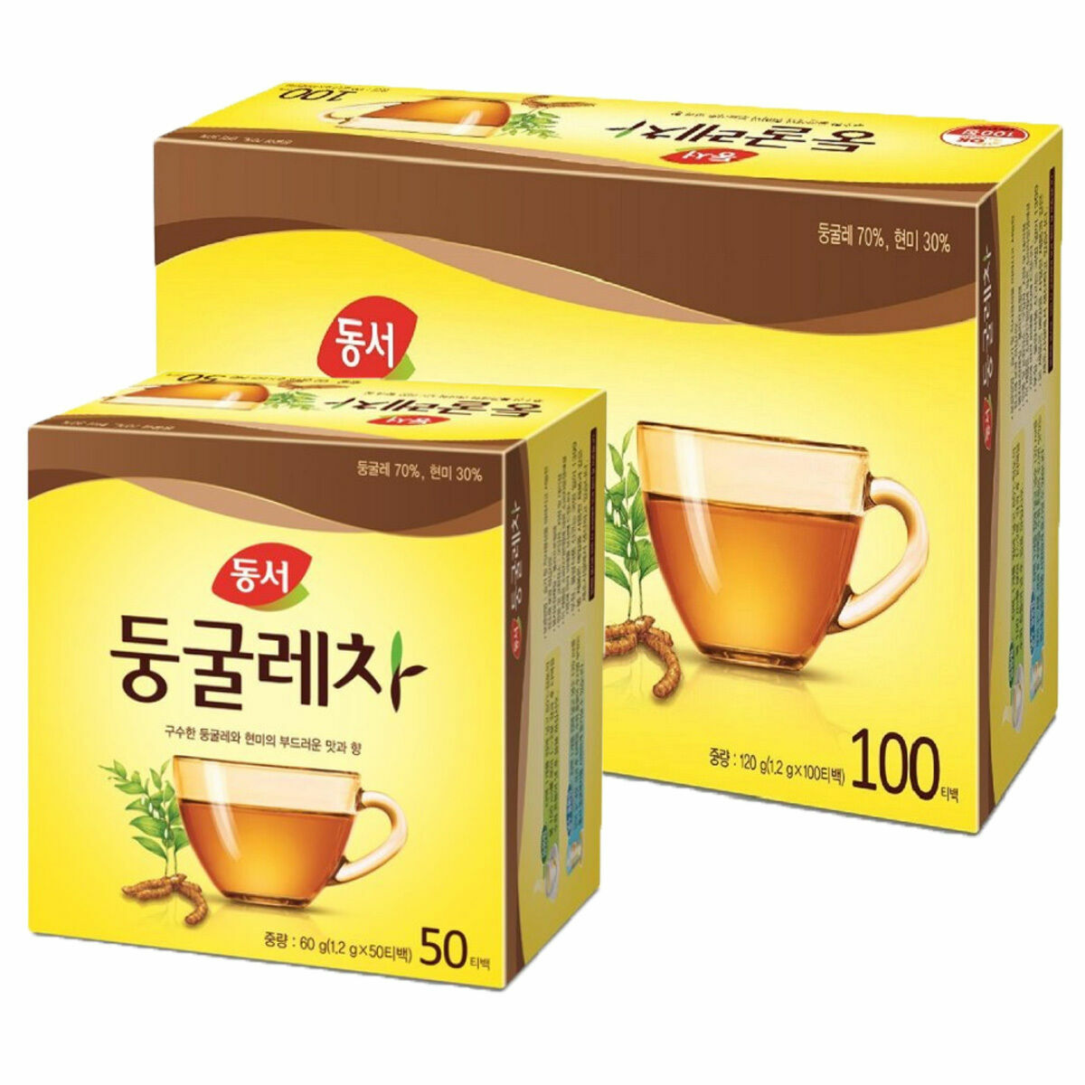 Korea DONGSUH Solomon's Seal Tea Herbal Tea Dunggulle Cha 둥굴레차