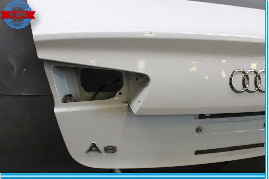 12-18 Audi A6 A6 Quattro S6 tampa traseira porta-malas painel tampa capa fabricante de equipamento original - Imagem 3 de 4