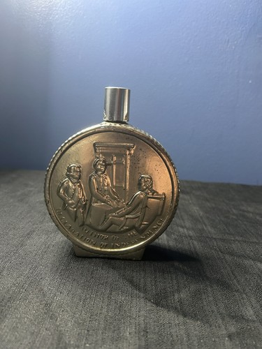 Old spice Thomas Jefferson 1776 Deluxe Cologne Commemorative Coin Decanter EMPTY - Picture 3 of 6