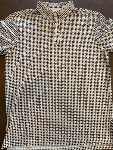 Straight Down Poker Cards Polo Shirt Spades Clubs Hearts Performance Golf Medium - Picture 6 of 9