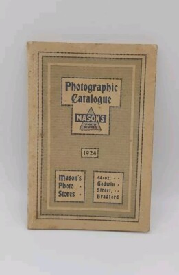 Vintage Foto 1924 20er Jahre Kamera Werbung Katalog Faltblatt Ratgeber