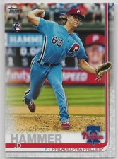 2019 Topps Update #US27 JD Hammer RC Cleveland Indians