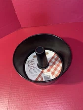 No Package Or Box nonstick tube cake pan loose bottom  9  3/4 x  4. 1/4