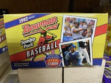 1993 Bowman Jumbo  Baseball Box
