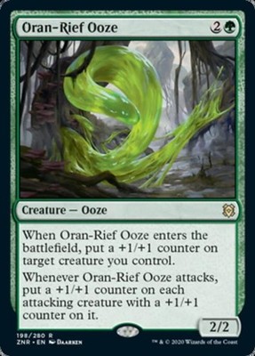 Oran-Rief Ooze - Light Play MTG Zendikar Rising