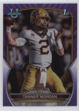 2022 Bowman U Chrome Purple Refractor 67/399 Tanner Morgan #11 13ys