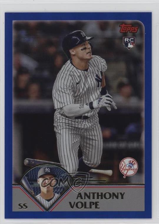 2023 Topps Archives 2003 Topps Rainbow Foil 72/199 Anthony Volpe #286 s1i