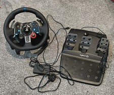 Logitech G29 Racing Wheel & Pedals Set PS5/PS4/PC Wired USB Paddle Shifters