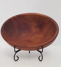 Cherry Wood Decorative Bowl Handmade Key Storage Multi Use