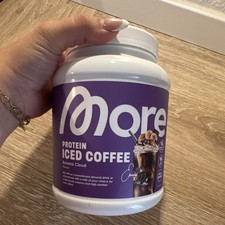 More Iced Coffee Protein Pulver Banana Cloud Geschmack, Inhaltsstoffe: Protein