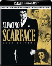 Scarface 4K UHD Blu-ray Al Pacino NEW
