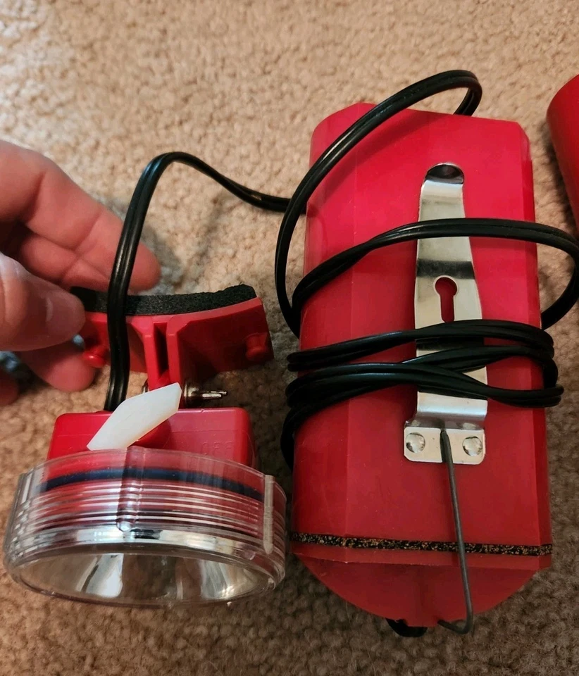 Lote de (3) Lámparas de Cabeza Eléctrica Linterna (6230-00-643-3562) Sellos de Pascua Hartford Foto 4 de 4