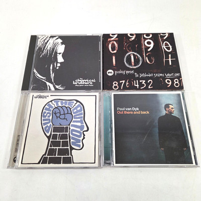 90s Electronic CD Lot of 4 My Chemical Brothers Prodigy Paul Van Dyk