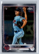 2022 Topps Chrome Sonic #390 Joe Ryan ROOKIE Minnesota Twins