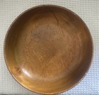 Vintage Wooden Hand Turned Bowl by Kennedy Brothers Bristol VT 10” Diameter NICE — photo 3