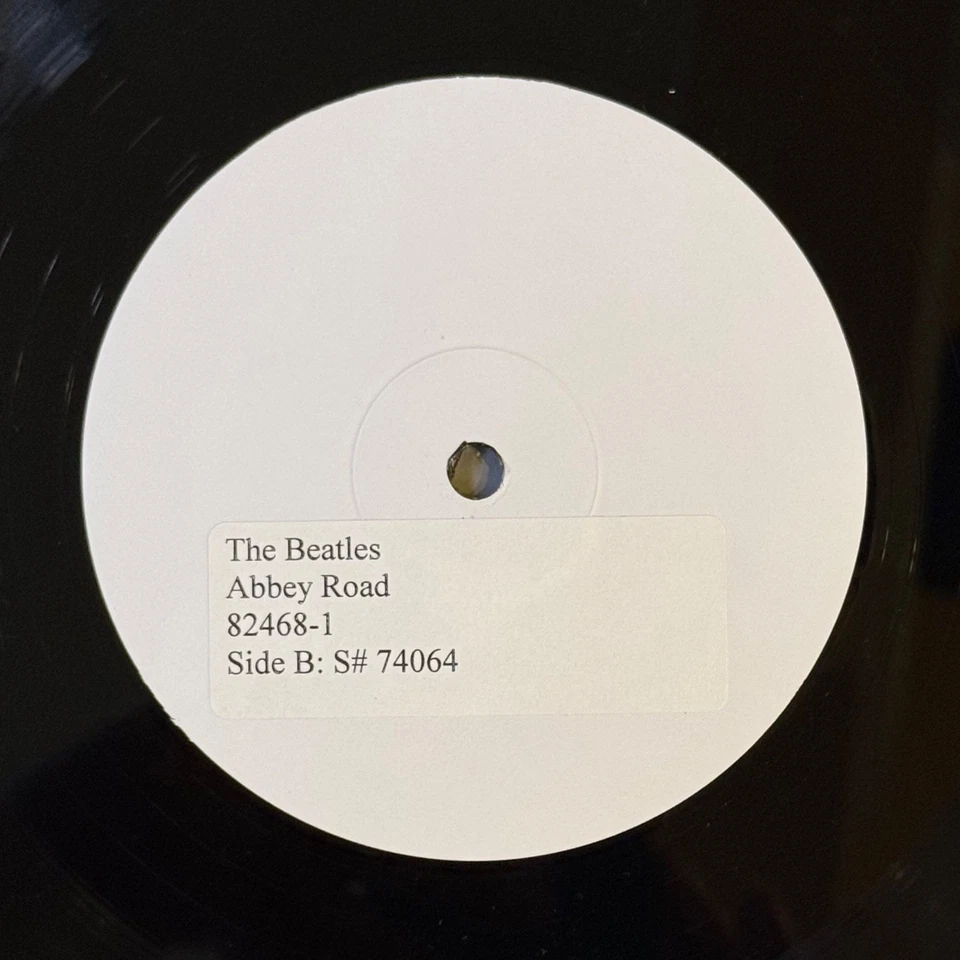 THE BEATLES Abbey Road TEST PRESSING 180g VINYL LP 2012 Remaster US Apple RARE - Image 4 of 4