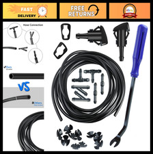 Windshield Washer Nozzles Kit For Chrysler Dodge Ram - 2 Sprayers 157 Hose Ga Windshield Washer Nozzles Kit For Chrysler Dodge Ram - 2 Sprayers 157 Hose Ga