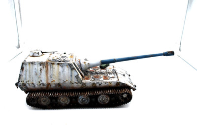 1/35 gebaut, built, German E-100 Jagdpanzer, Tank Hunter, Winter, Panzerwaffe 46
