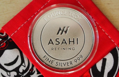 Asahi Mint Silver Round 1 oz .999 Fine Silver