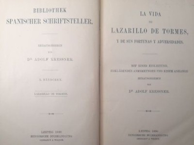 La Vida de Lazarillo de Tormes, y de sus Fortunas y Adversidades. Tu Amor o la M