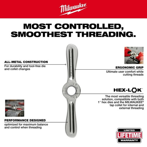 MILWAUKEE 49-22-5604 38PC SAE TAP & DIE PACKOUT SET W/ HEX-LOK ✅SEALED NEW ✅ - Picture 7 of 13