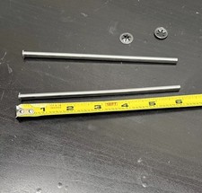 Tonka Parts, Two Reproduction Axles 3/16 x 6 with Two Push Clips