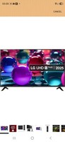 LG 43UA73006LA 43” 4K Smart TV HDR webOS AI α7 Gen8 Game Optimiser 2025