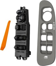 Power Window Switch and Taupe Bezel for 2002-2009 Dodge Ram 1500 2500 3500 ...