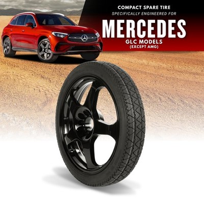 Spare Tire Kit Options - Fits 2015-2026 Mercedes GLC Models (All