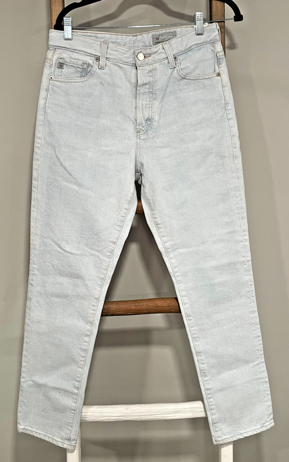 AG Women's Jeans Light Wash Alexxis Slim High Rise Vintage Fit. New partial tags thumbnail 2