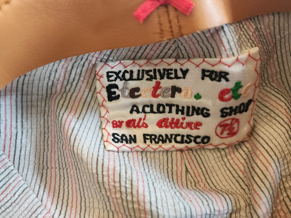 Gorra de noticiero Al’s Attire Mr. Lucky NOS de los años 70 mezcla de lino M SF rara 7 1/2 Foto 4 de 4