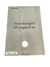 Case for Remarkable 2 Paper Tablet 10.3, Book Folio Design - Polymer Weave Grey