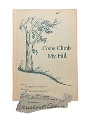 Come Climb My Hill SIGNED by Abbott & Bossen 1974 HC Nature Poetry