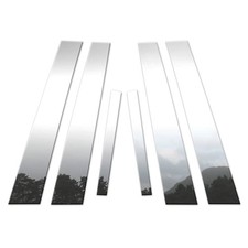 6pc. Luxury Chrome Pillar Post Trim For 2007-12 Nissan Altima 6pc. Luxury Chrome Pillar Post Trim For 2007-12 Nissan Altima