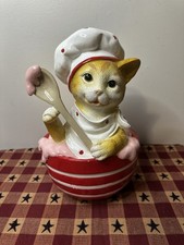 Baking Cat In A Bowl