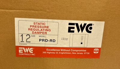 #ad Static Pressure Regulating Damper 12 PRD RD $100.00