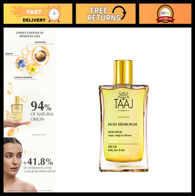 Délhicieuse Dry Beauty Oil for Face, Body & Hair | Nourishing & Revitalizing | 9