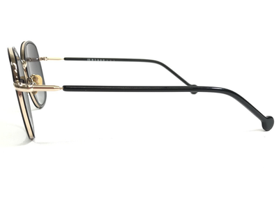 Blanc Sunglasses ANNA 210 Polished Black Square Frames w  display picture 3