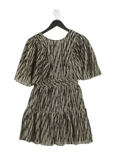 BCBGMAXAZRIA A-Line Midi Dress XS in Black