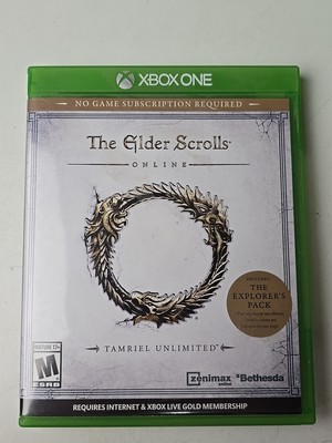 The Elder Scrolls Online: Tamriel Unlimited (Microsoft Xbox One, 2015) NO DLC