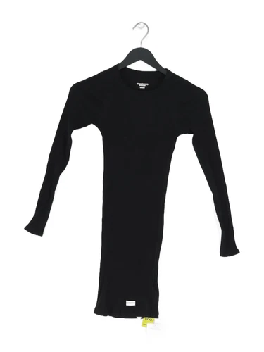 Alexander Wang Mini Abito Donna XXS Nero 100% Cotone Mini