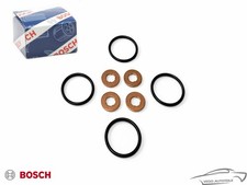 4x ORIGINAL BOSCH Dichtungssatz O-Ringe Kupferdichtungen Injektor Dichtring BMW