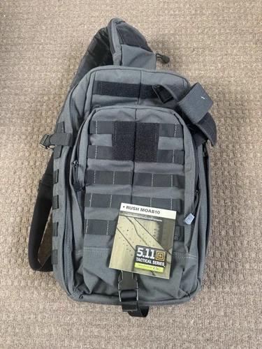 5.11 Tactical Rush MOAB 10 Sling Backpack 18L Pack Double Tap Gray 56964 NWOT