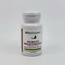 BiOptimizers Probiotic Breakthrough V2.0 • 30 Veggie Caps • Supports Digestion