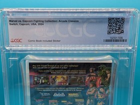 Marvel vs Capcom Fighting Collection Graded CGC 9.9 A++ Nintendo Switch NOT WATA
