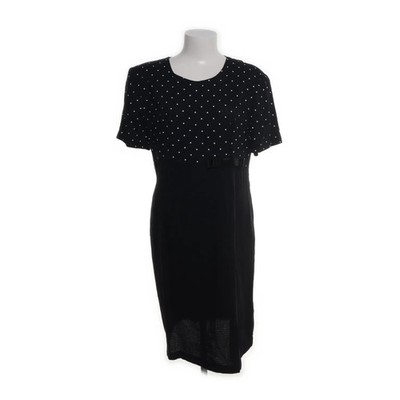 Betsy's Things, Kleid, Größe: 40, Schwarz/Weiß, Acetat/Viskose, Gepunktet #Bjx