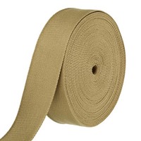 Baumwollband 2 Zoll 15.3 Yard Polyester Baumwollband Riemen Khaki
