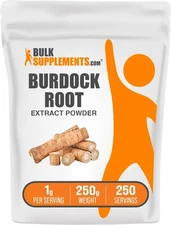 Burdock Root Extract Powder Herbal Supplement For Health And Wellness 8.81Oz